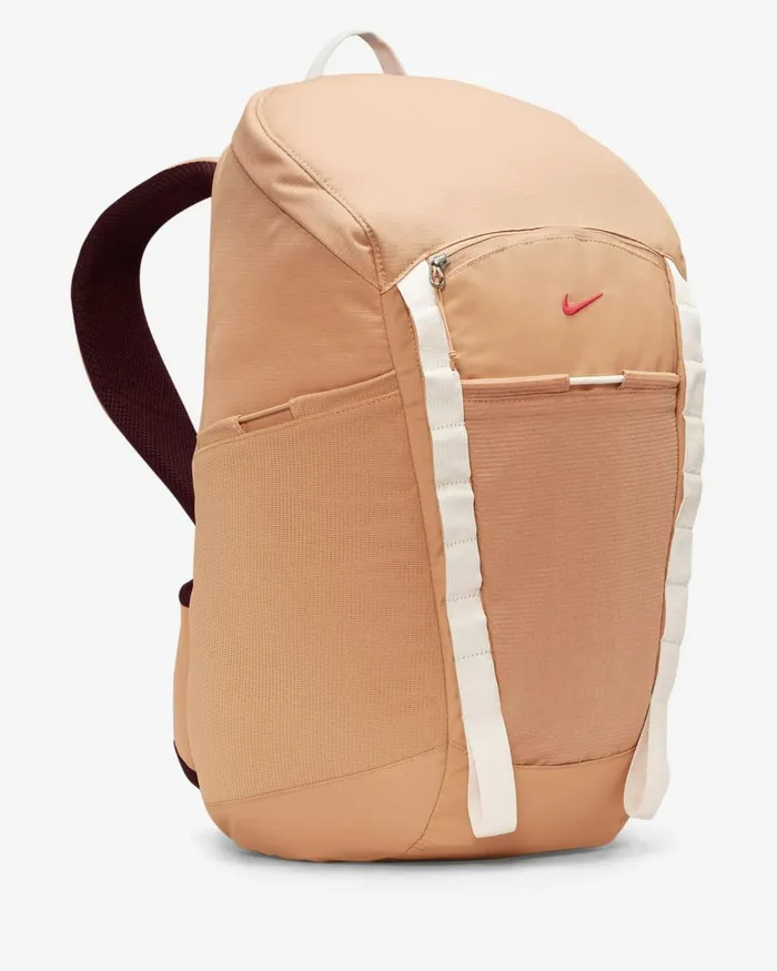 WomenMen Nike Bags And Backpacks Hike Amber Brownnight Maroonbright Crimson