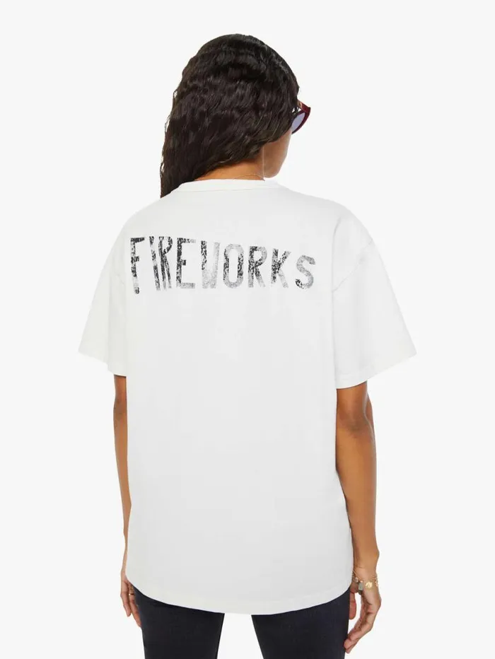 WomenMen Tees Tanks Mother Denim The Lowdown White