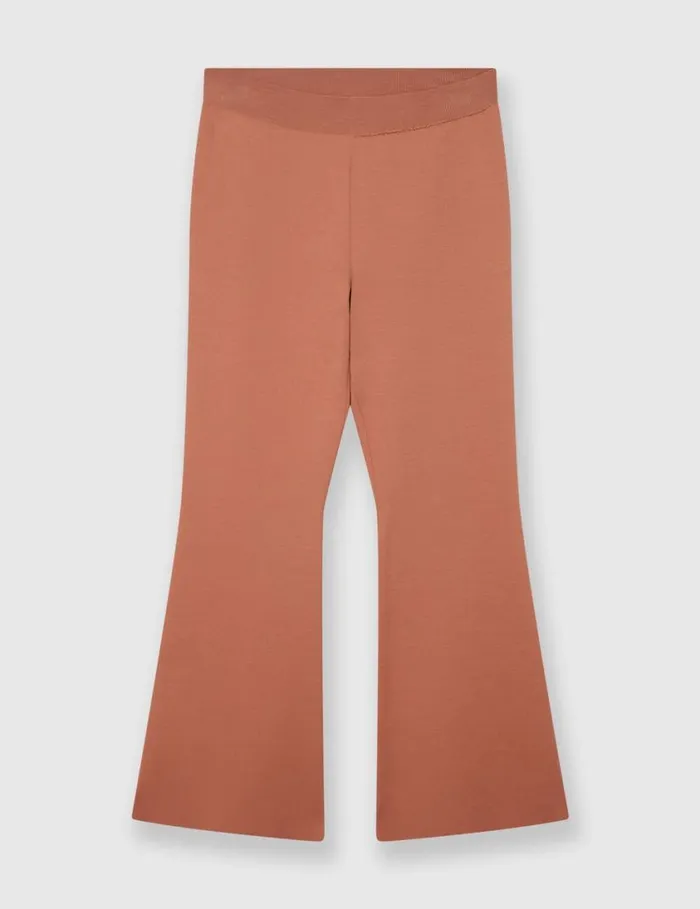 Women MidRise Flared Pants Blush Stella McCartney Pants And Shorts