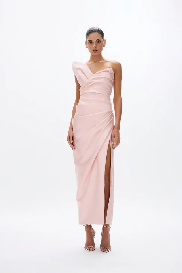 Women Midi Dresses Rachel Gilbert Anders Dress Rosewater