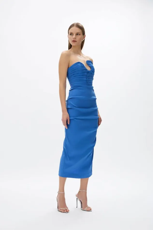 Women Midi Dresses Rachel Gilbert CHERI DRESS Women Midi Dresses Rachel Gilbert CHERI DRESS