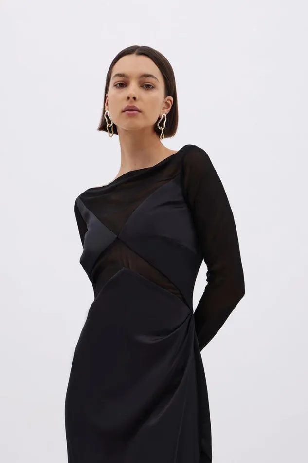 Women Midi Dresses Rachel Gilbert VENUS DRESS Women Midi Dresses Rachel Gilbert VENUS DRESS