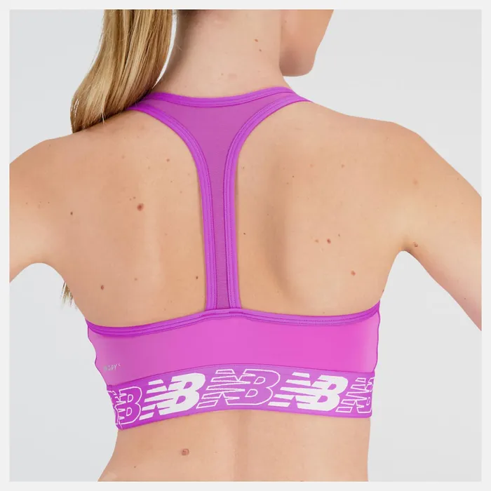Women NB Pace Bra 30 Cosmic Rose New Balance Sports Bras Women NB Pace Bra 30 Cosmic Rose New Balance Sports Bras