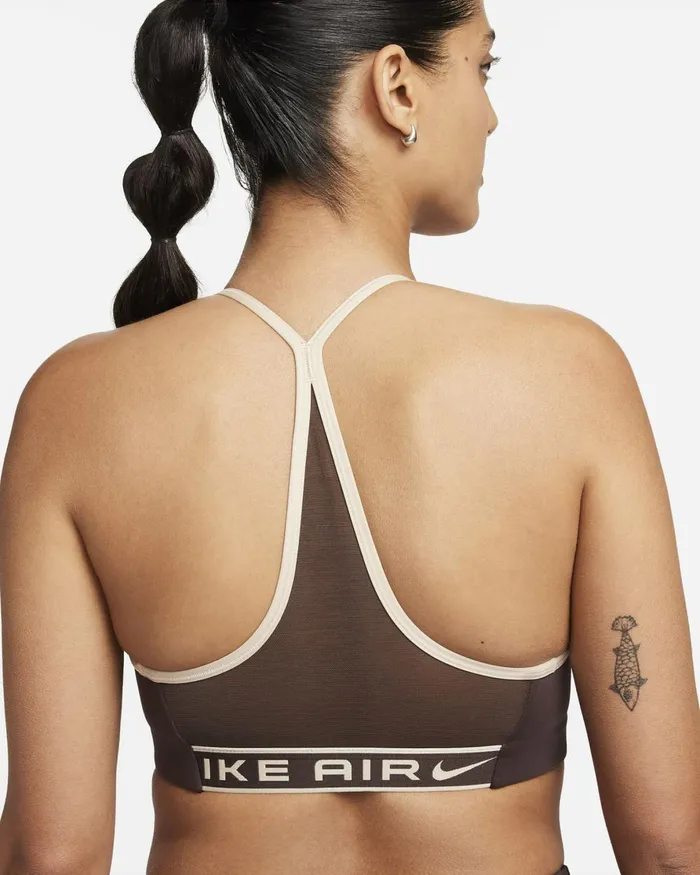 Women Nike All Clothing Air Indy HighNeck Baroque Brownsand Driftsand Drift
