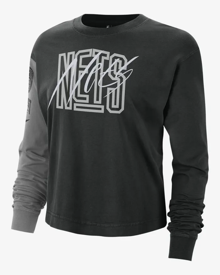 Women Nike All Clothing Brooklyn Nets Black
