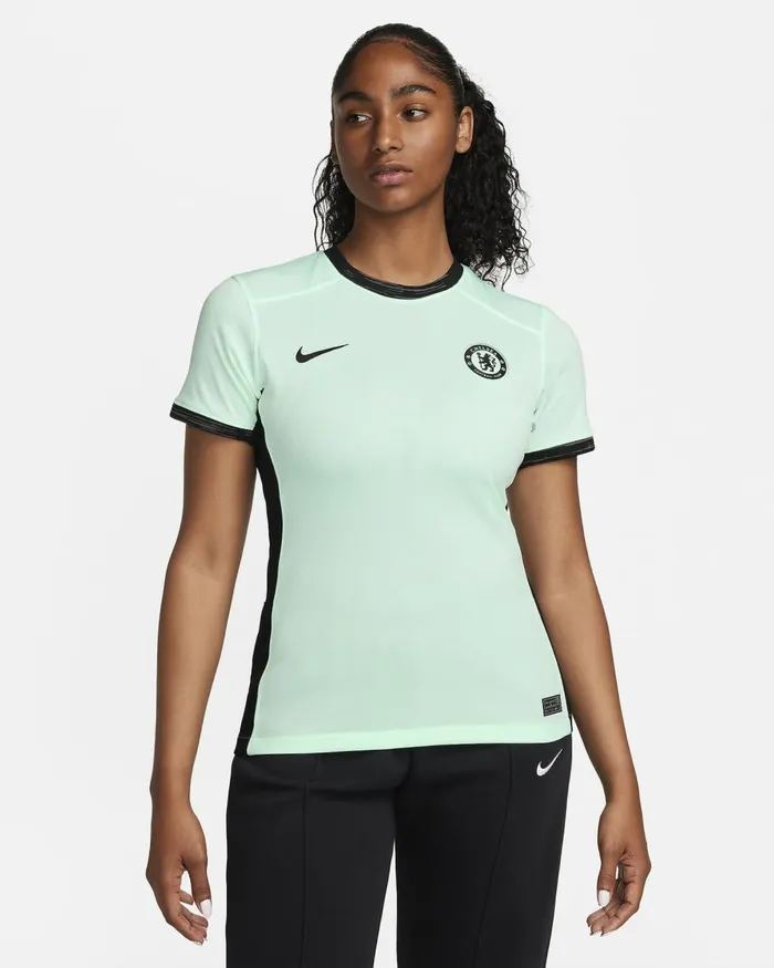 Women Nike All Clothing Chelsea FC 202324 Stadium Third Mint Foamblack
