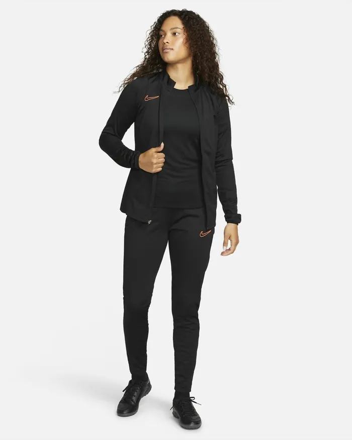 Women Nike All Clothing DriFIT Academy Blackwhitebright Crimson