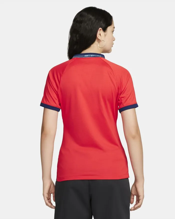 Women Nike All Clothing England 202223 Stadium Away Challenge Redblue Voidblue Fury