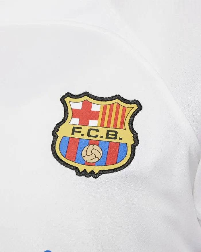 Women Nike All Clothing FC Barcelona 202324 Stadium Away Whiteuniversity Redroyal Blueroyal Blue
