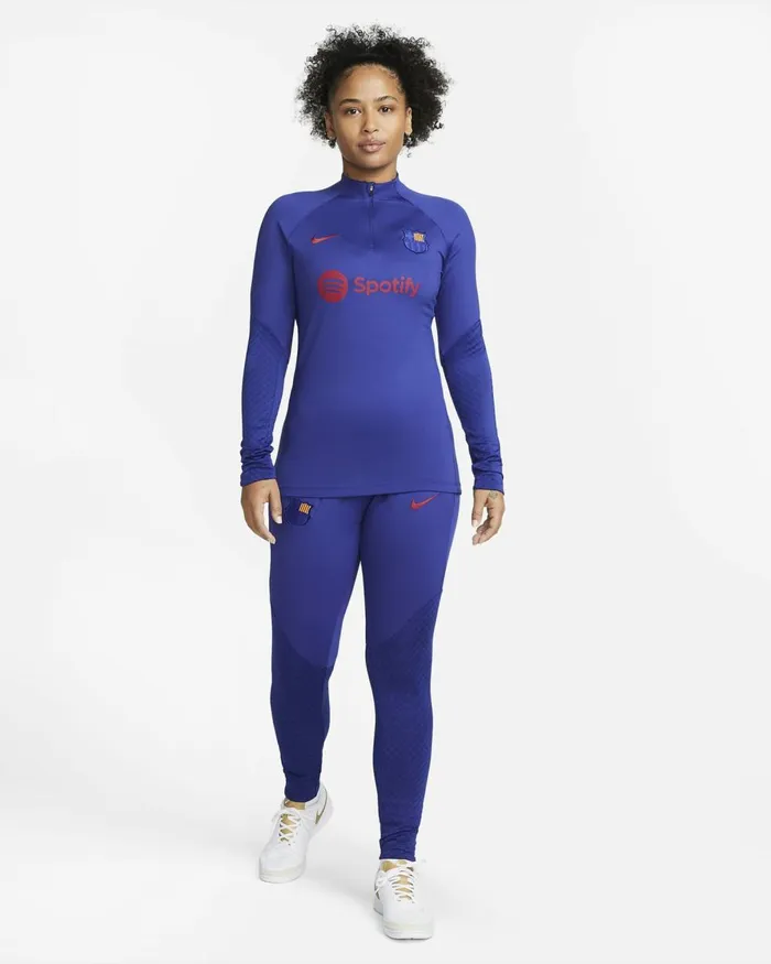 Women Nike All Clothing FC Barcelona Strike Deep Royal Bluenoble Red