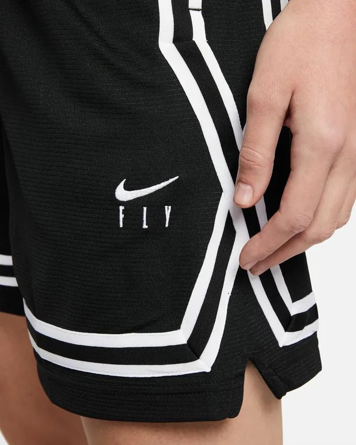 Women Nike All Clothing Fly Crossover Blackwhite