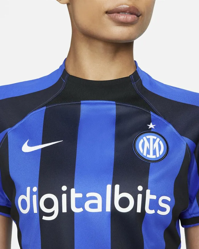 Women Nike All Clothing Inter Milan 202223 Stadium Home Lyon Blueblackblackwhite