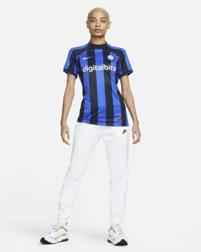 Women Nike All Clothing Inter Milan 202223 Stadium Home Lyon Blueblackblackwhite