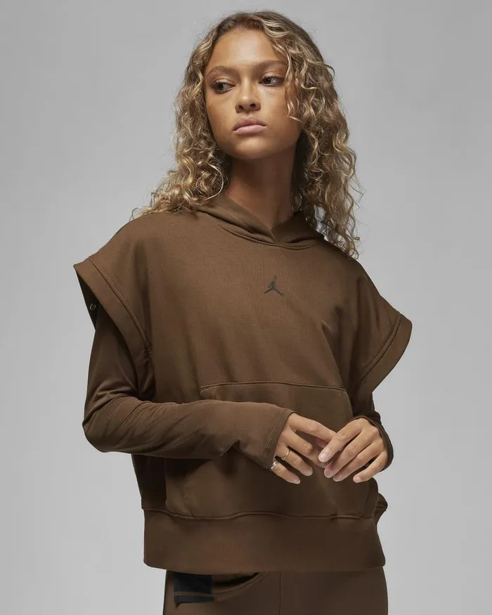 Women Nike All Clothing Jordan Sport Brownblack