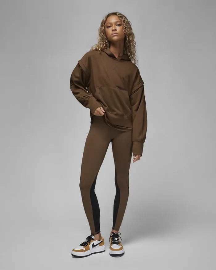 Women Nike All Clothing Jordan Sport Brownblack