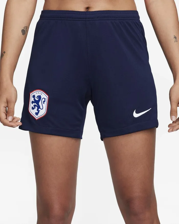 Women Nike All Clothing Netherlands 2023 Stadium Away Blackened Bluewhite
