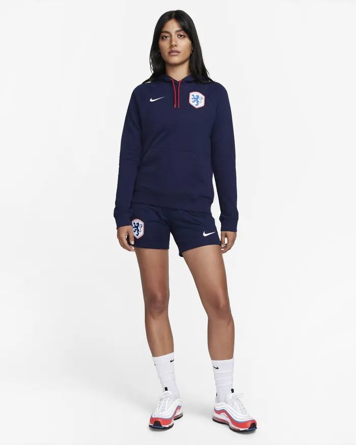Women Nike All Clothing Netherlands 2023 Stadium Away Blackened Bluewhite
