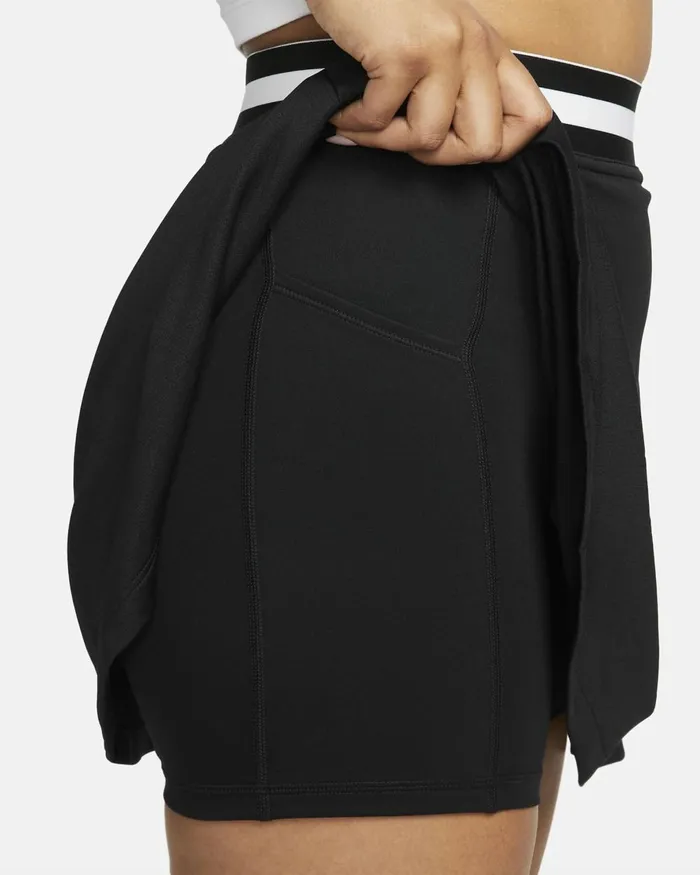 Women Nike All Clothing NikeCourt DriFIT Heritage Black