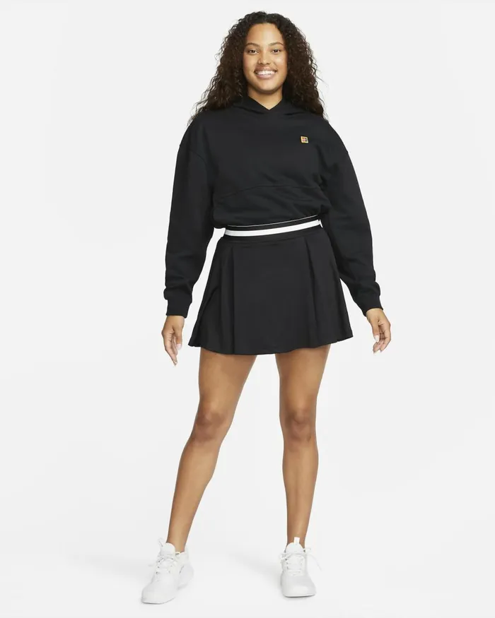 Women Nike All Clothing NikeCourt DriFIT Heritage Black