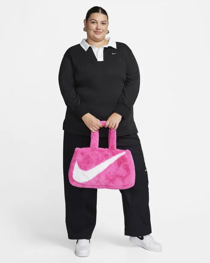 Women Nike All Clothing Sportswear Essential Blackwhite