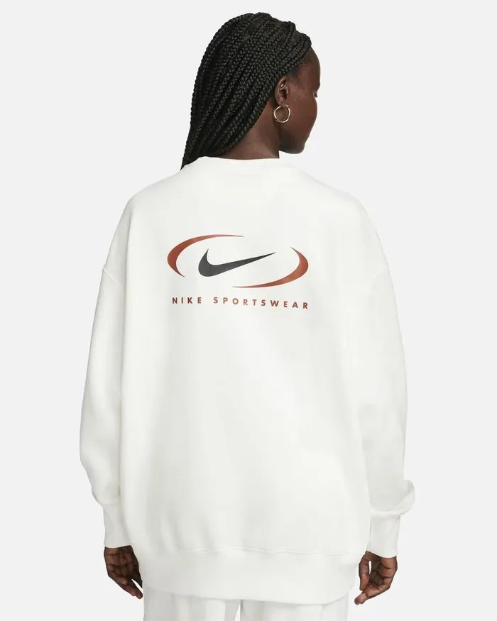 Women Nike All Clothing Sportswear Phoenix Fleece Sail