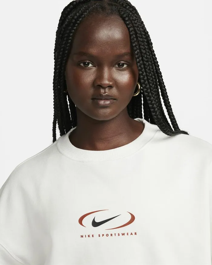 Women Nike All Clothing Sportswear Phoenix Fleece Sail