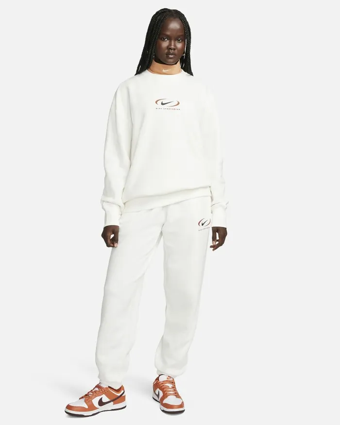 Women Nike All Clothing Sportswear Phoenix Fleece Sail