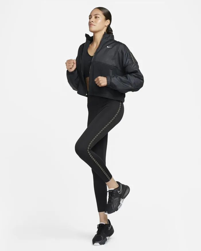 Women Nike All Clothing ThermaFIT One Blackblackwhite