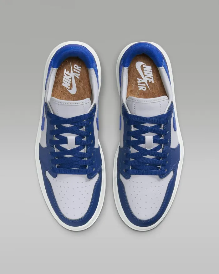 Women Nike All Shoes Air Jordan 1 Elevate Low French Blueneutral Greysailsport Blue