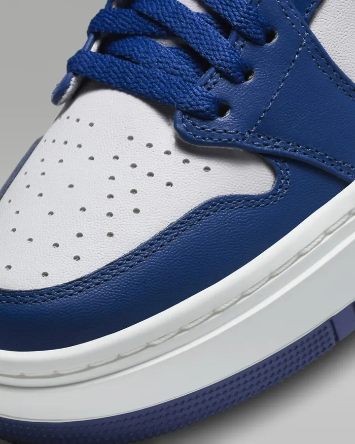 Women Nike All Shoes Air Jordan 1 Elevate Low French Blueneutral Greysailsport Blue