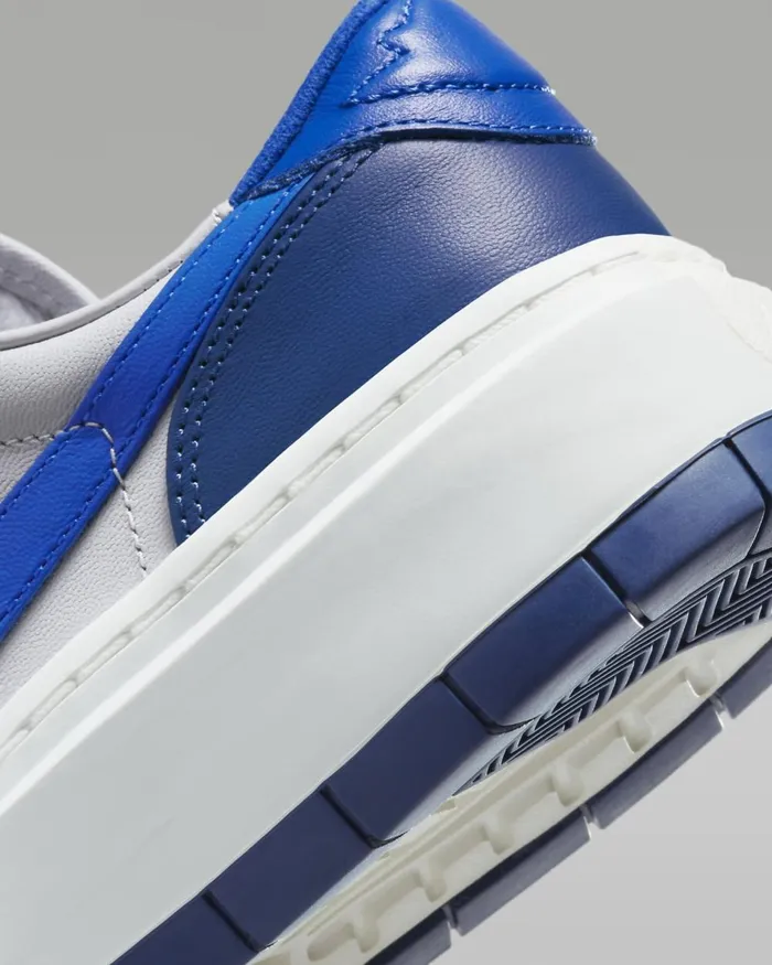 Women Nike All Shoes Air Jordan 1 Elevate Low French Blueneutral Greysailsport Blue
