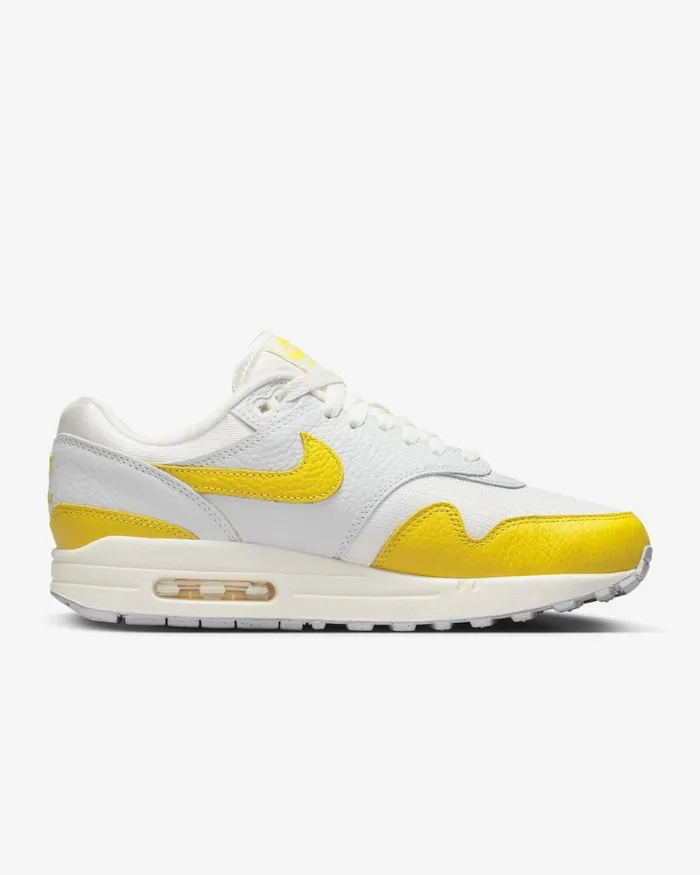 Women Nike All Shoes Air Max 1 Photon Dustwolf Greysailtour Yellow