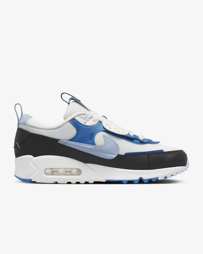 Women Nike All Shoes Air Max 90 Futura Summit Whitelight Photo Blueblackcobalt Bliss