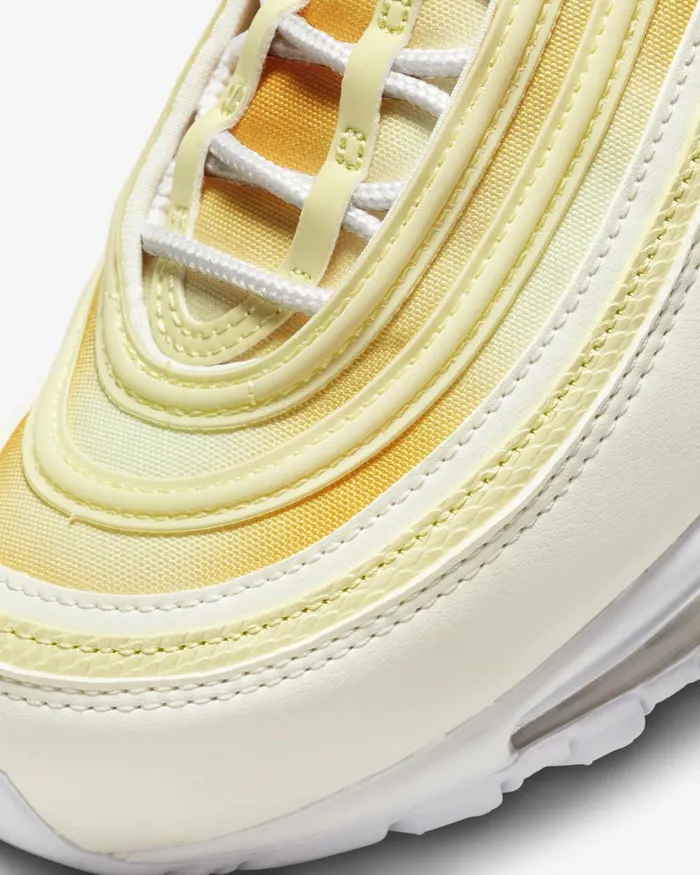 Women Nike All Shoes Air Max 97 Saillaser Orangewhitecitron Tint