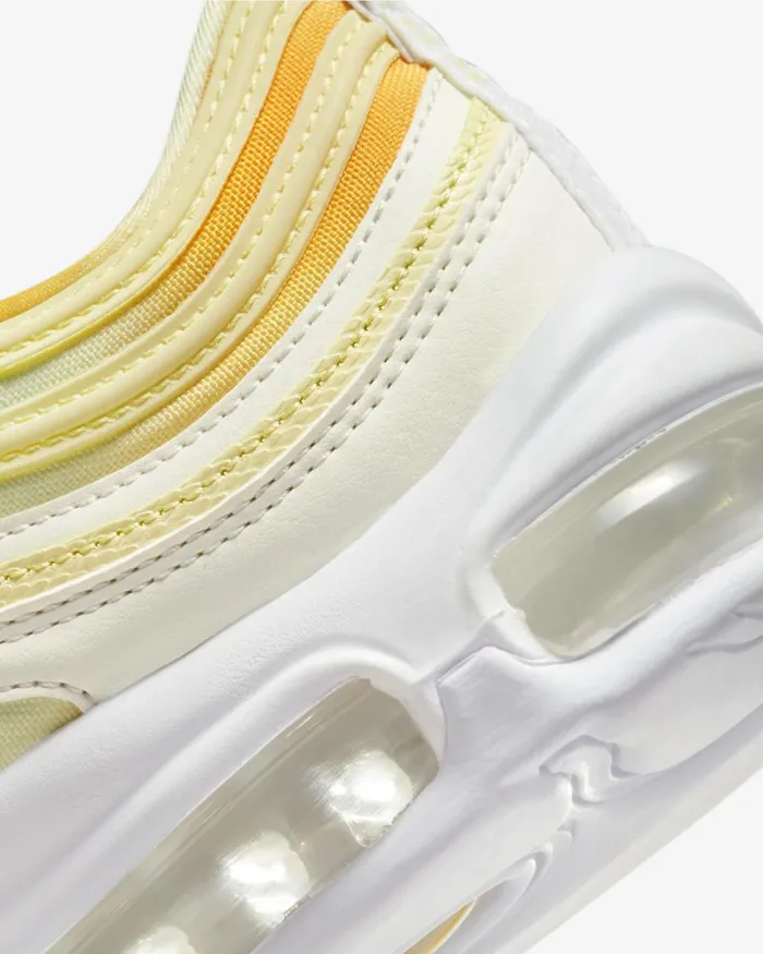 Women Nike All Shoes Air Max 97 Saillaser Orangewhitecitron Tint