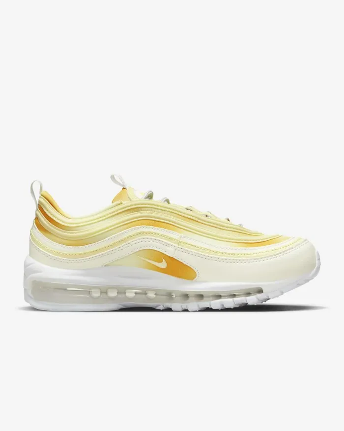Women Nike All Shoes Air Max 97 Saillaser Orangewhitecitron Tint