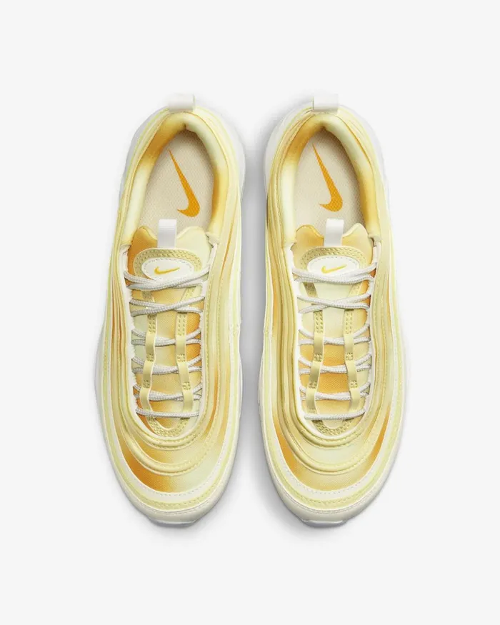 Women Nike All Shoes Air Max 97 Saillaser Orangewhitecitron Tint