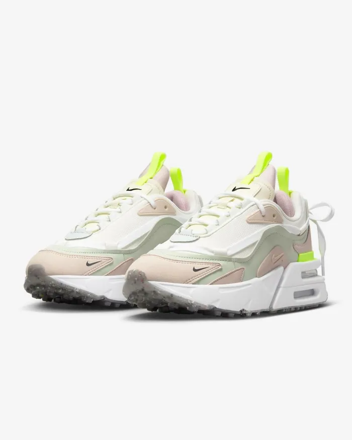 Women Nike All Shoes Air Max Furyosa Phantomlight Silverfossilpink Oxford
