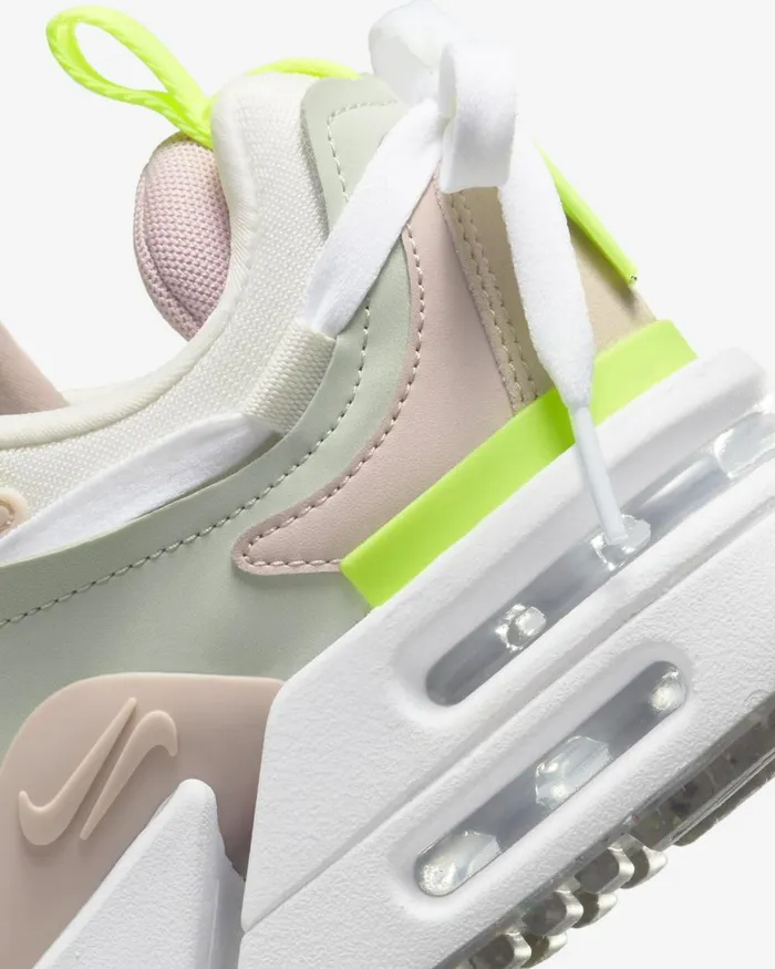 Women Nike All Shoes Air Max Furyosa Phantomlight Silverfossilpink Oxford