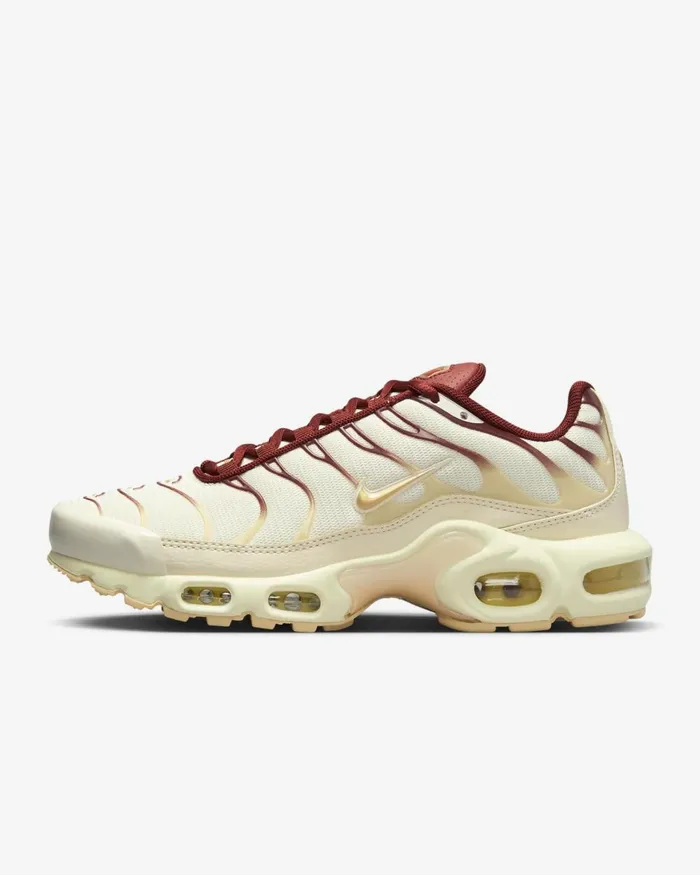 Women Nike All Shoes Air Max Plus Coconut Milkrugged Orangepale Vanillametallic Gold