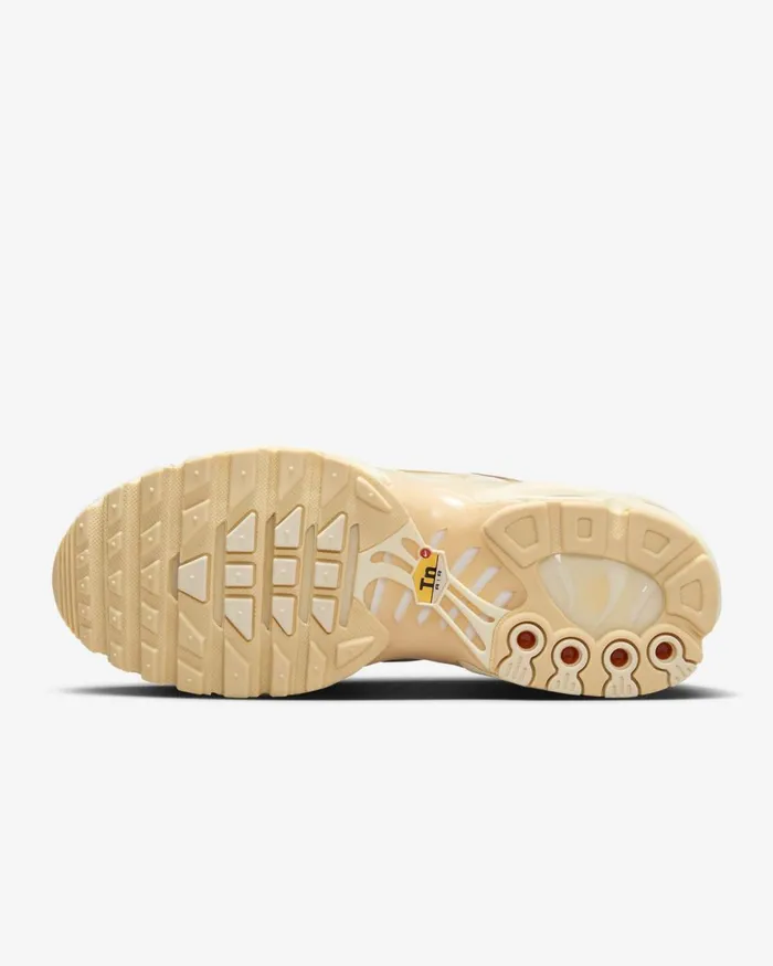 Women Nike All Shoes Air Max Plus Coconut Milkrugged Orangepale Vanillametallic Gold