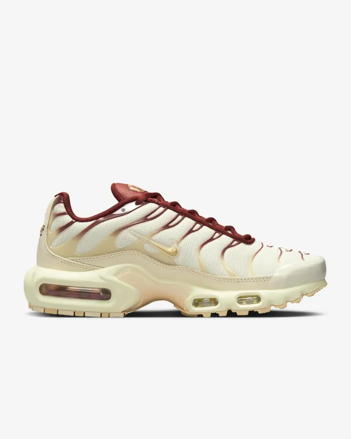 Women Nike All Shoes Air Max Plus Coconut Milkrugged Orangepale Vanillametallic Gold