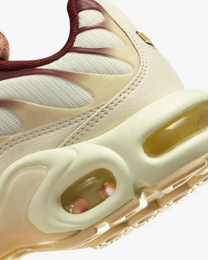 Women Nike All Shoes Air Max Plus Coconut Milkrugged Orangepale Vanillametallic Gold