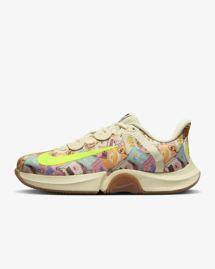 Women Nike All Shoes NikeCourt Air Zoom GP Turbo Osaka Coconut Milkgum Light Brownsesamevolt
