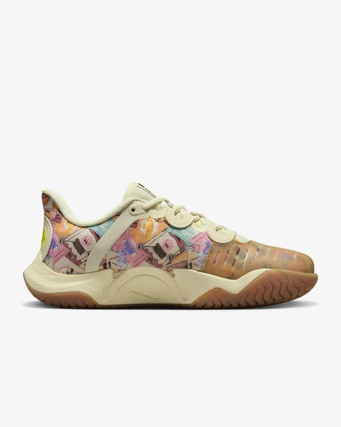Women Nike All Shoes NikeCourt Air Zoom GP Turbo Osaka Coconut Milkgum Light Brownsesamevolt