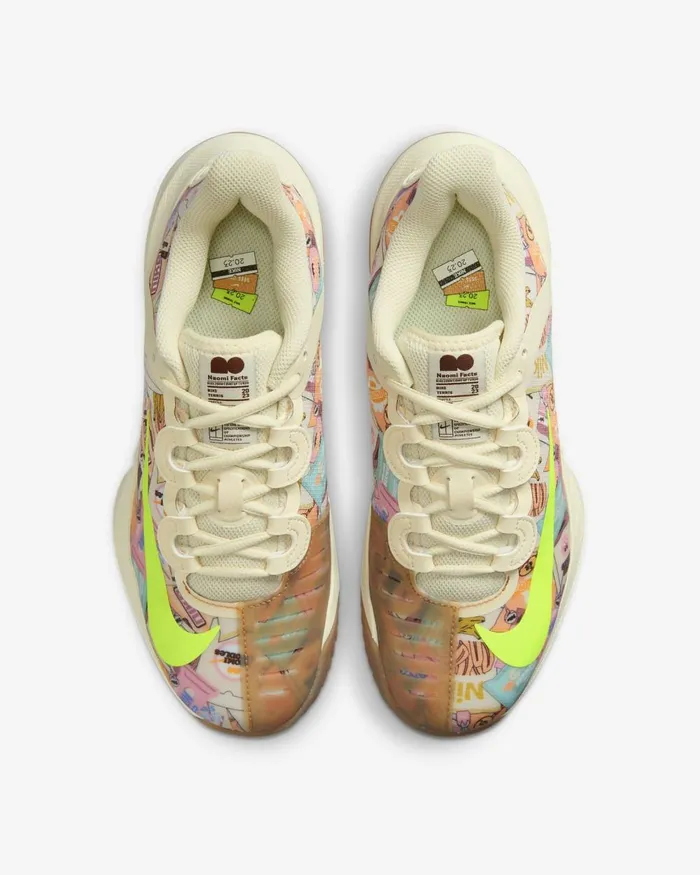 Women Nike All Shoes NikeCourt Air Zoom GP Turbo Osaka Coconut Milkgum Light Brownsesamevolt