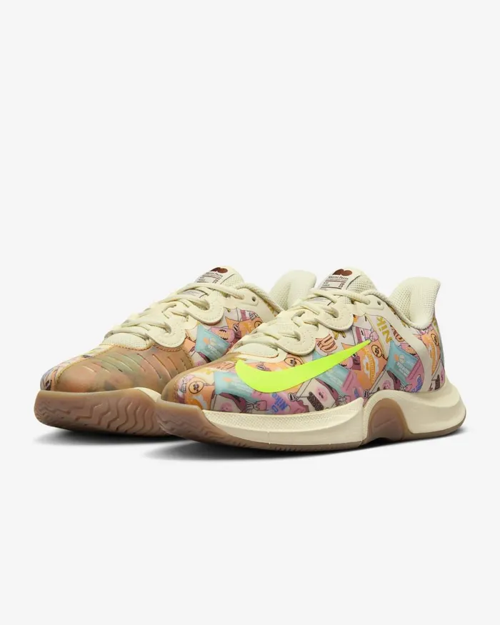 Women Nike All Shoes NikeCourt Air Zoom GP Turbo Osaka Coconut Milkgum Light Brownsesamevolt