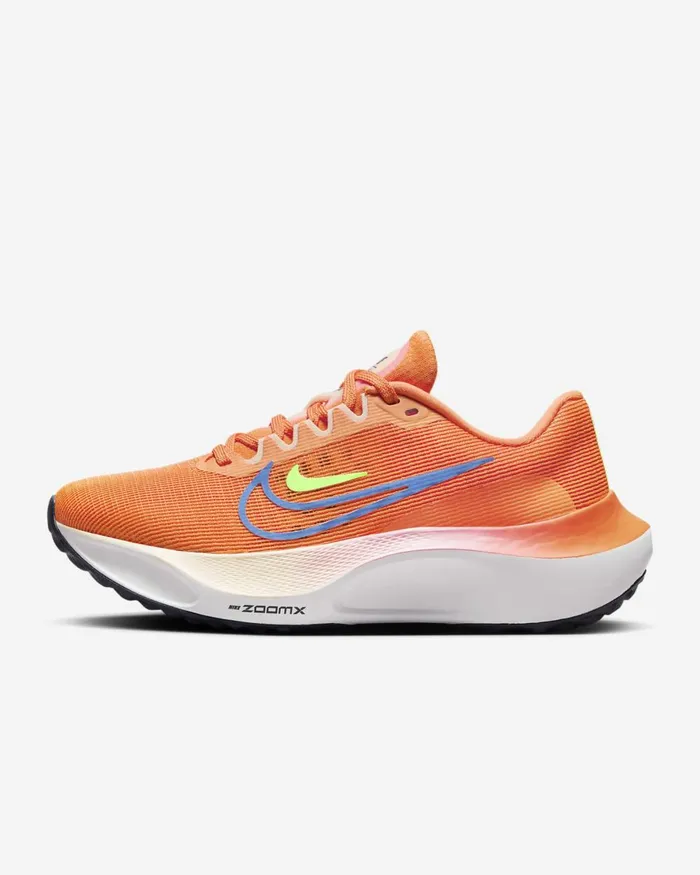 Women Nike All Shoes Zoom Fly 5 Bright Mandarinice Peachlime Blastpolar