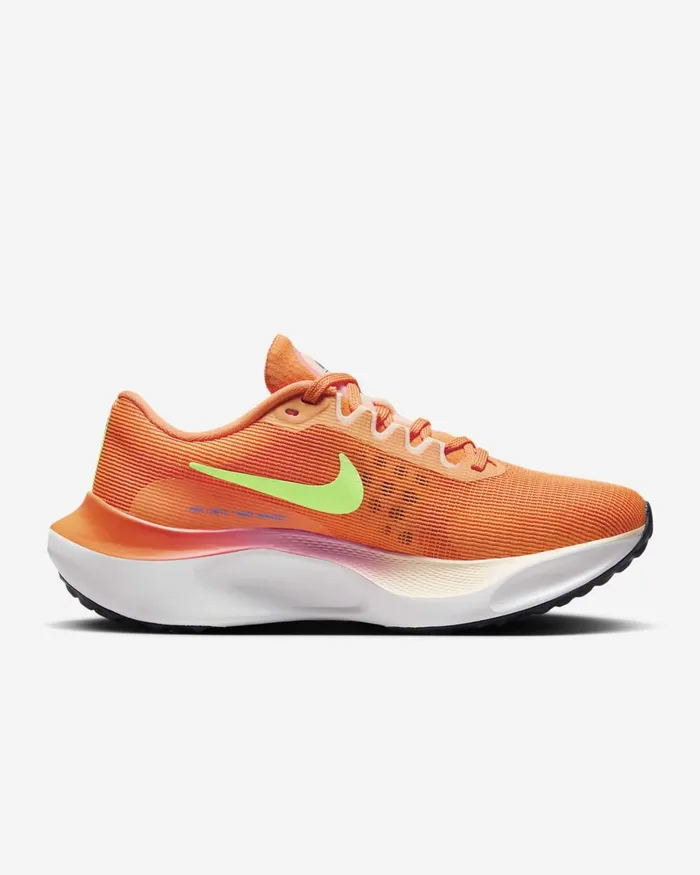 Women Nike All Shoes Zoom Fly 5 Bright Mandarinice Peachlime Blastpolar