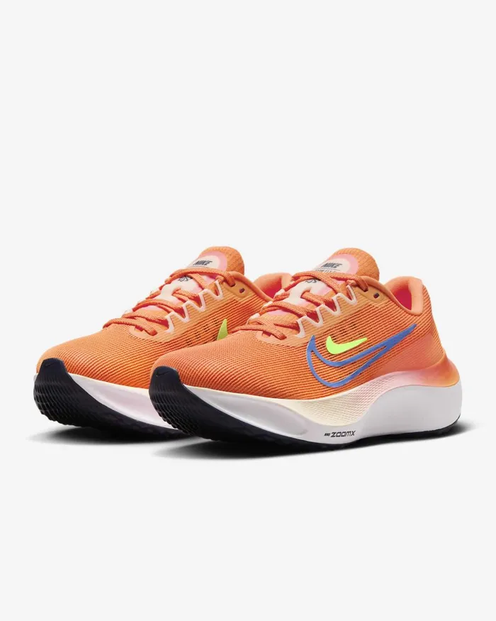 Women Nike All Shoes Zoom Fly 5 Bright Mandarinice Peachlime Blastpolar